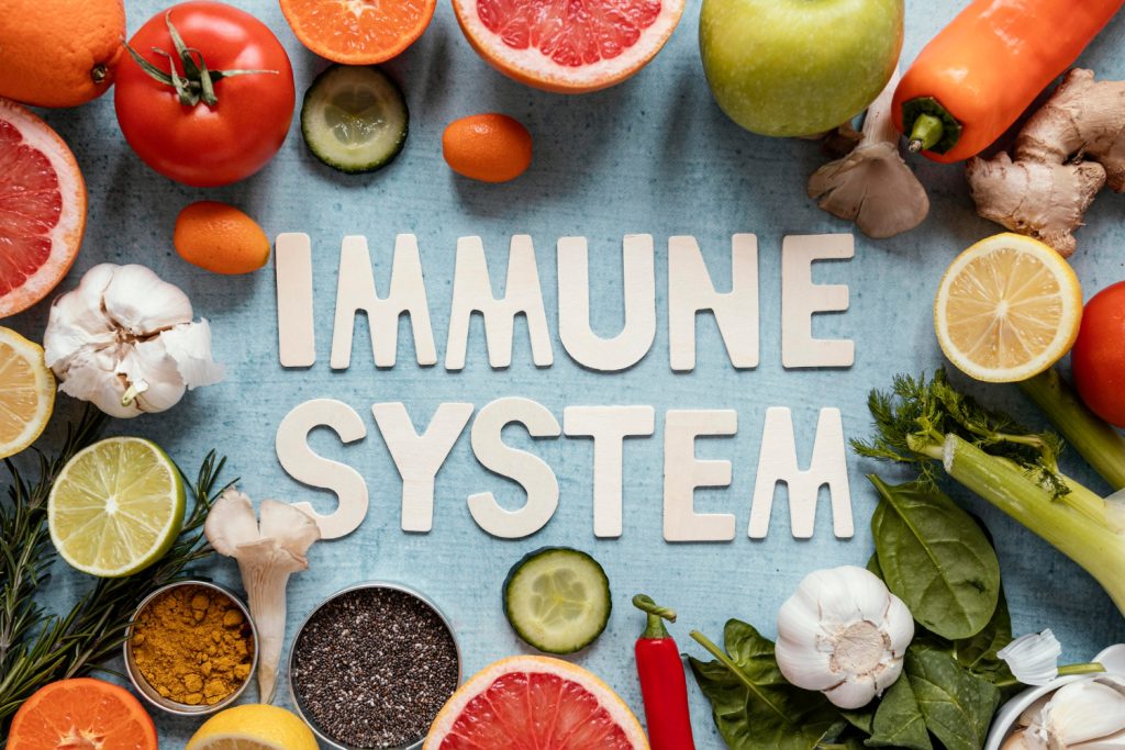 makanan memperkuat sistem imun atau sistem kekebalan tubuh